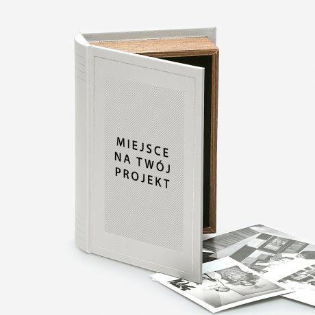 Personalizowane pudeko w ksztacie ksiki TWJ PROJEKT prezent rodzinny pudeko ksika pudeko wspomnie