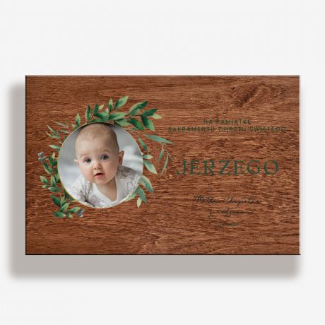 Personalizowane pude�ko wspomnie� NA CHRZEST