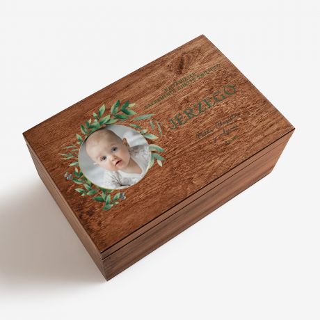 Personalizowane pude�ko wspomnie� NA CHRZEST