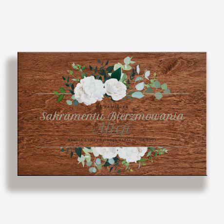 Personalizowane pude�ko wspomnie� PAMI�TKA BIERZMOWANIA prezent na bierzmowanie pami�tka na bierzmowanie