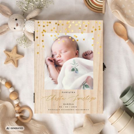 Personalizowane sztu�ce ZE ZDJ�CIEM pami�tka Chrztu �wi�tego sztu�ce na prezent prezent na chrzest