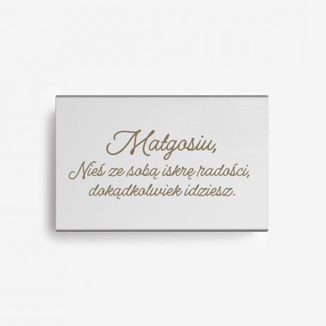 Personalizowane zapa�ki ISKRA prezent dla wyj�tkowej osoby