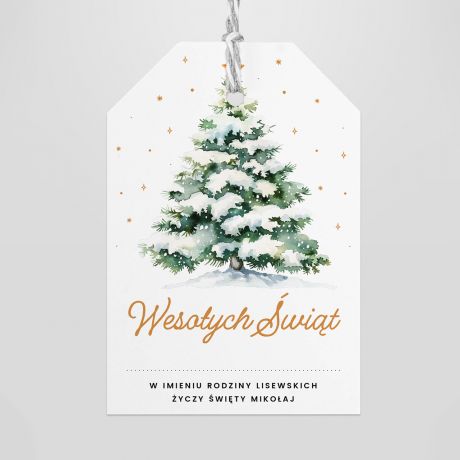 Personalizowane ZAWIESZKI WITECZNE do prezentw (16 szt.)
