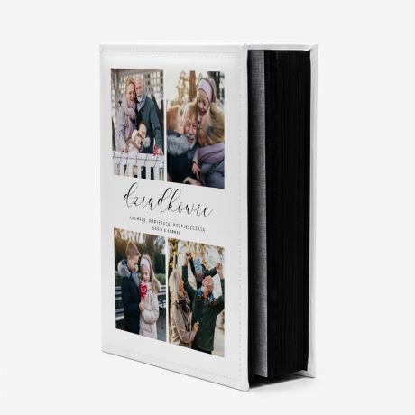 Personalizowany ALBUM DLA DZIADK�W ze zdj�ciami album na Dzie� Babci i Dziadka prezent dla dziadk�w