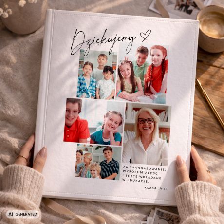 Personalizowany album do zdj�� PREZENT NA DZIE� NAUCZYCIELA