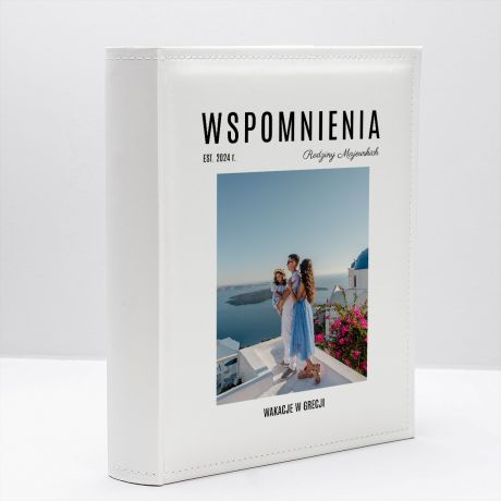 Personalizowany album na WSPOMNIENIA