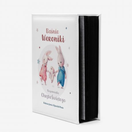Personalizowany album NA CHRZEST DZIECKA album dla dziewczynki prezent na chrzest dla dziewczynki