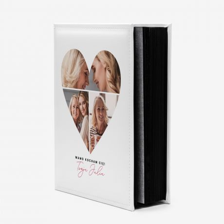 Personalizowany album na Dzie� Matki SERCE
