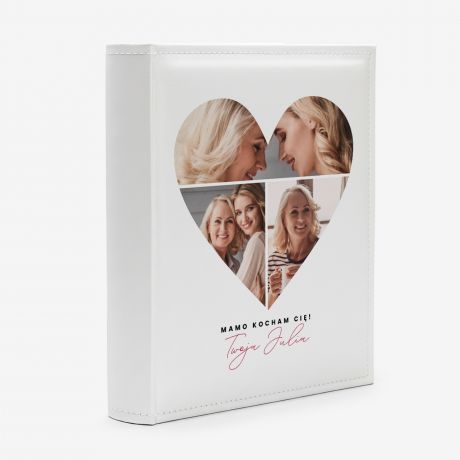 Personalizowany album na Dzie� Matki SERCE