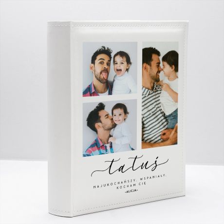 Personalizowany album na zdjcia DLA TATY personalizowany prezent dla taty prezent dla taty