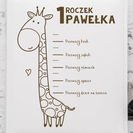 Personalizowany album na roczek PREZENT NA ROCZEK