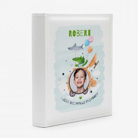 Personalizowany album na zdj�cia PREZENT NA URODZINY DLA CH�OPCA