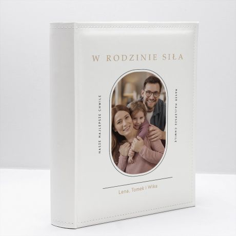 Personalizowany ALBUM NA ZDJCIA RODZINNE prezent dla rodziny prezent dla caej rodziny