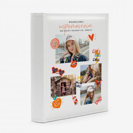 Personalizowany album PREZENT NA URODZINY DLA 15 LATKI