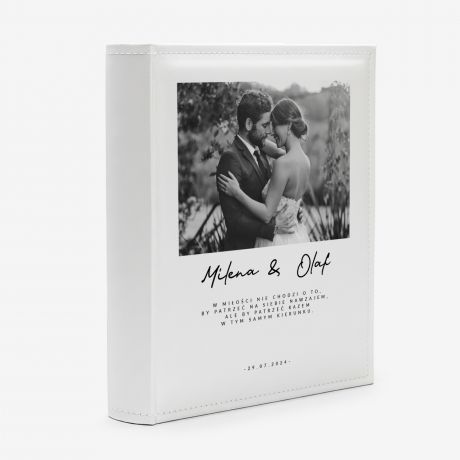 Personalizowany ALBUM �LUBNY na zdj�cia wklejane