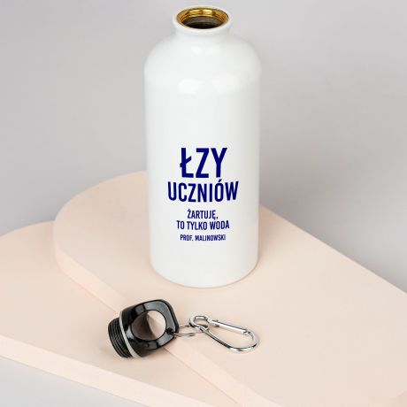 Personalizowany bidon dla nauczyciela ZY UCZNIW prezent dla nauczyciela prezent na Dzie Nauczyciela