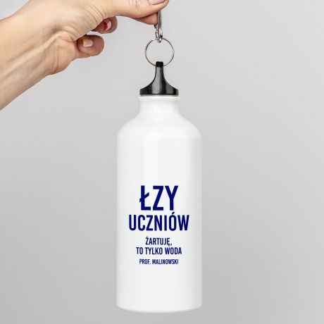 Personalizowany bidon dla nauczyciela ZY UCZNIW prezent dla nauczyciela prezent na Dzie Nauczyciela