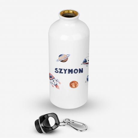 Personalizowany bidon do szko�y dla ch�opca KOSMOS