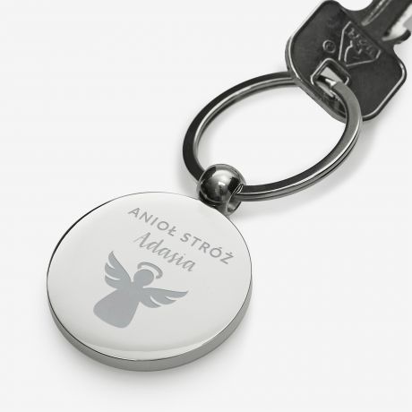 Personalizowany brelok ANIO STRӯ prezent na Komuni