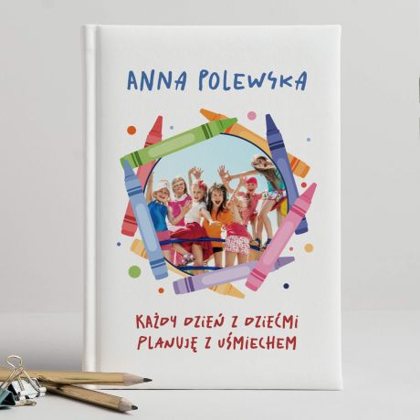 Personalizowany kalendarz NAUCZYCIELKI PRZEDSZKOLA prezent dla nauczycielki przedszkola
