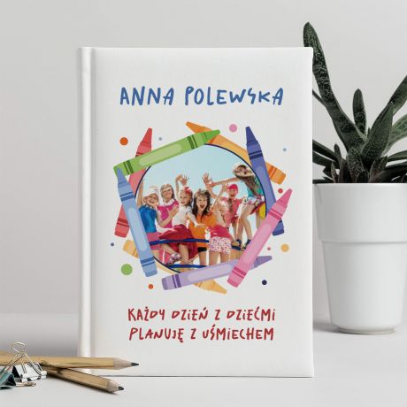 Personalizowany kalendarz NAUCZYCIELKI PRZEDSZKOLA prezent dla nauczycielki przedszkola