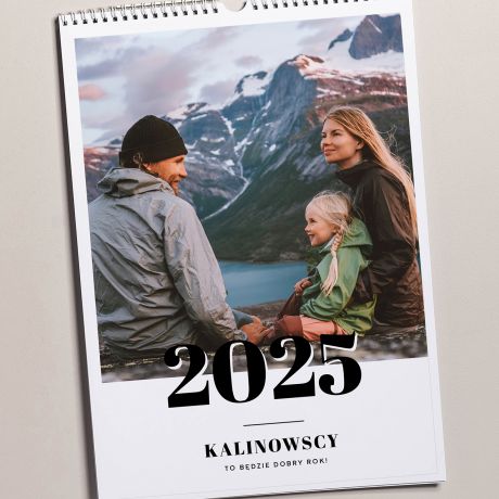 cienny kalendarz ze zdjciami PREZENT DO DOMU kalendarz ze zdjciami prezent dla rodziny