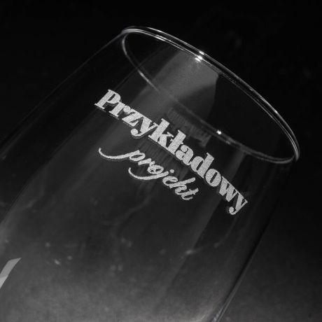Personalizowany kieliszek dla babci SKALA prezent dla babci 470ml