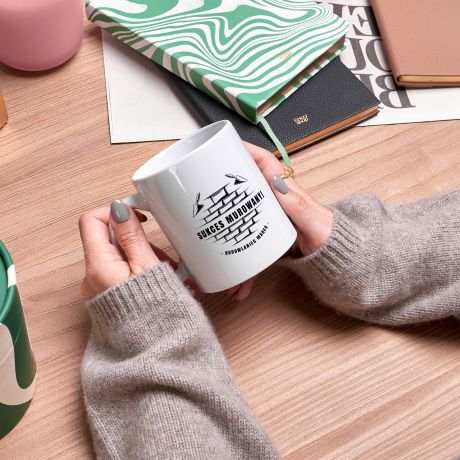 Personalizowany kubek budowlaca SUKCES MUROWANY