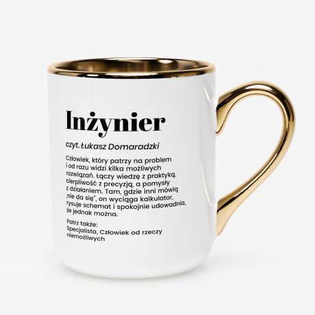 Personalizowany kubek DEFINICJA prezent dla in�yniera