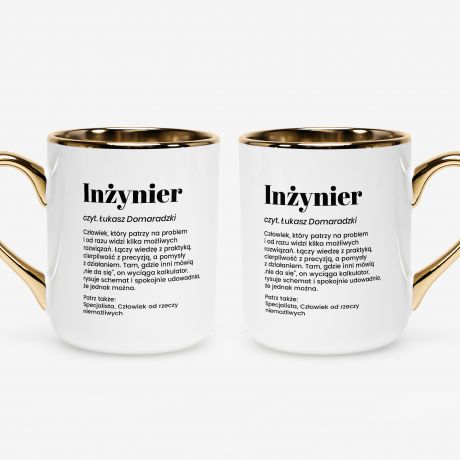 Personalizowany kubek DEFINICJA prezent dla in�yniera