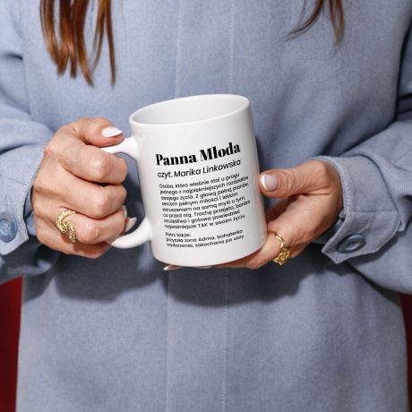 Personalizowany kubek DEFINICJA prezent dla przysz�ej panny m�odej