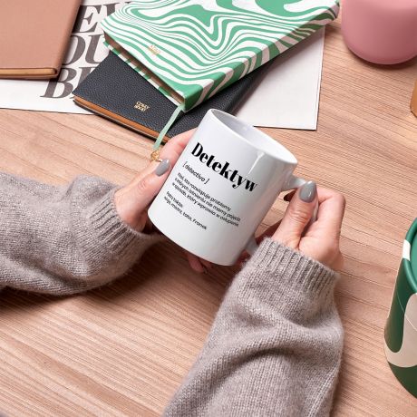Personalizowany KUBEK DETEKTYWA