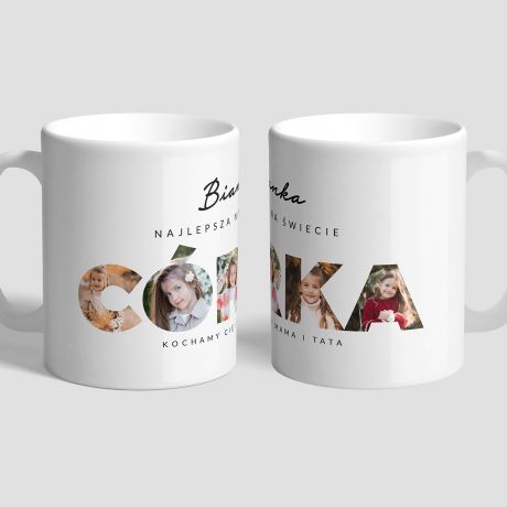 Personalizowany KUBEK DLA CRKI ze zdjciami prezent dla crki prezent dla crki dorosej