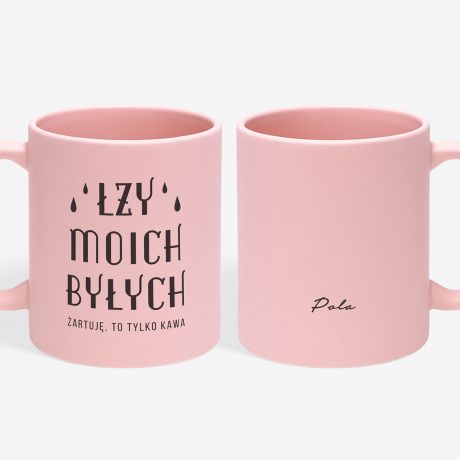 Personalizowany kubek dla kobiety ZY MOICH BYYCH kubek dla dziewczyny prezent dla kobiety