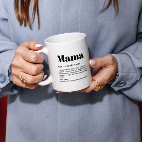 Personalizowany kubek dla mamy DEFINICJA prezent dla mamy kubek na dzie� mamy