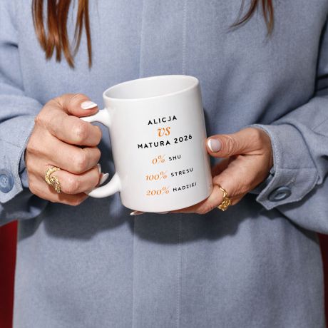 Personalizowany KUBEK DLA MATURZYSTY prezent dla maturzysty kubek personalizowany kubek z imieniem prezent na matur�