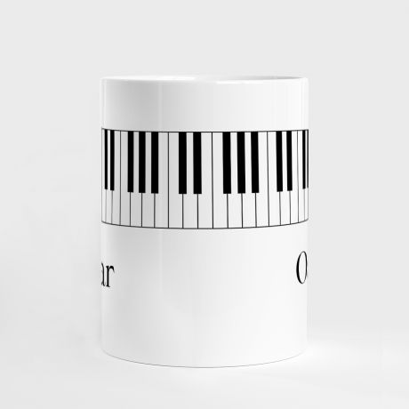 Personalizowany KUBEK DLA PIANISTY