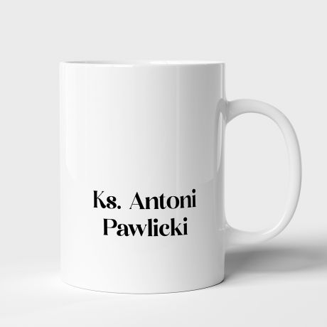 Personalizowany kubek dla proboszcza ZOTE SECE