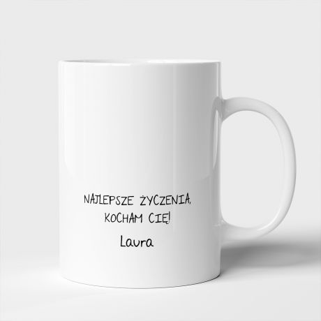 Personalizowany KUBEK DLA TATY prezent od dziecka kubek na dzie� ojca prezent dla taty prezent na dzie� ojca