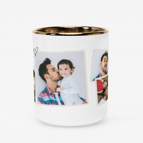 Personalizowany KUBEK DLA TATY ze zdj�ciami kubek na Dzie� Taty kubek na Dzie� Ojca prezent dla taty