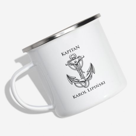 Personalizowany kubek KAPITANA ze zdjciem