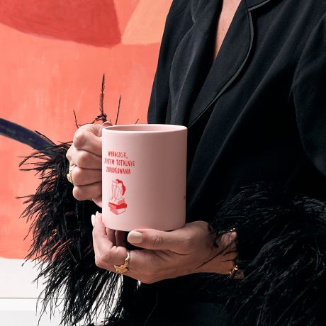 Personalizowany kubek ksikary JESTEM ZABOOKOWANA prezent dla ksikary prezent dla mola ksikowego