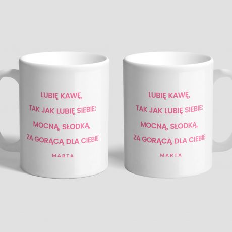 Personalizowany KUBEK KAWOSZA upominek dla przyjaciki