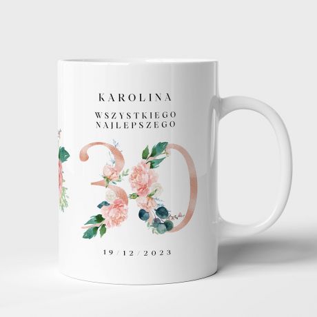 Personalizowany KUBEK NA 30 URODZINY