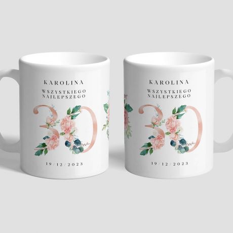 Personalizowany KUBEK NA 30 URODZINY