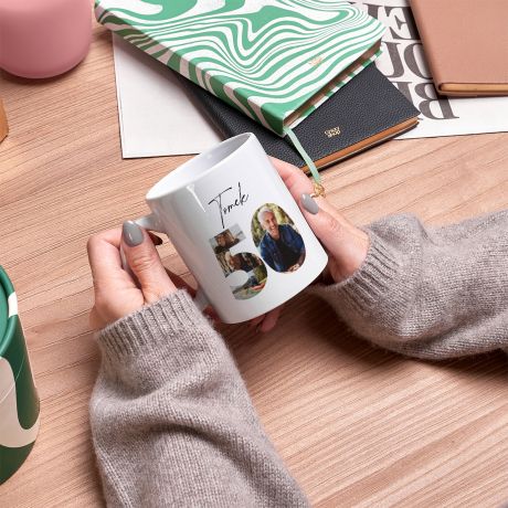 Personalizowany kubek na 50 urodziny ZE ZDJCIAMI