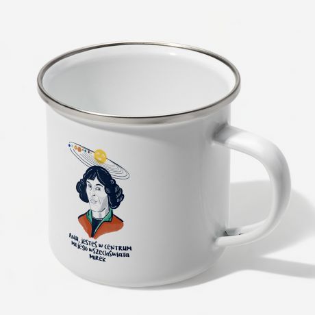 Personalizowany kubek na walentynki WSZECHWIAT