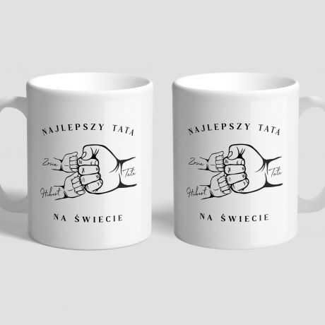 Personalizowany kubek NAJLEPSZY TATA kubek dla taty prezenty dla taty prezent na dzie taty
