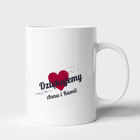 Personalizowany kubek PODZIKOWANIE DLA FOTOGRAFA od Pary Modej kubek dla fotografa prezent dla fotografa