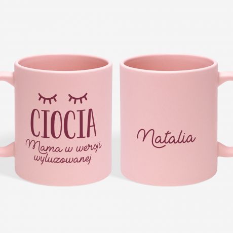 Personalizowany kubek PREZENT DLA CIOCI NA IMIENINY kubek dla cioci upominek dla cioci